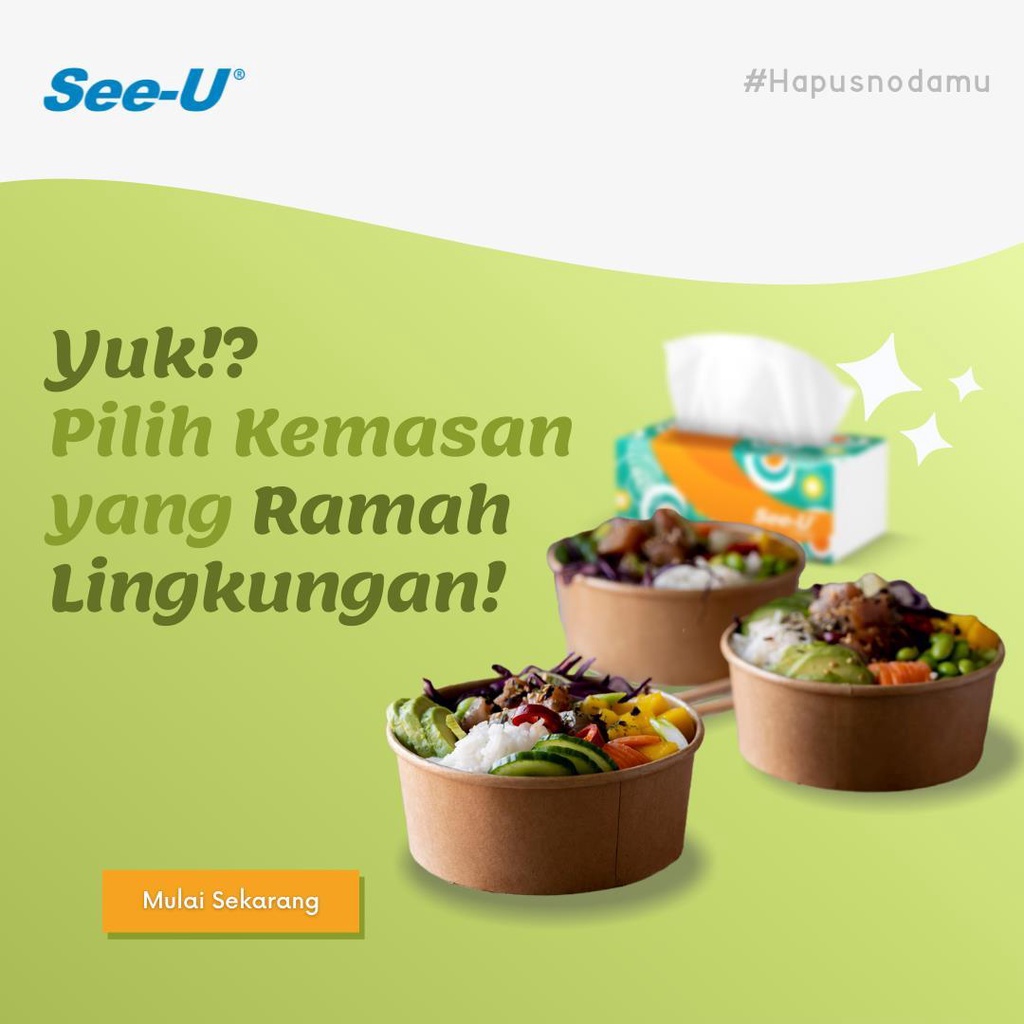 SEE-U Facial Tissue 250 Sheets / 250s - Tisu Wajah Serbaguna See U-2