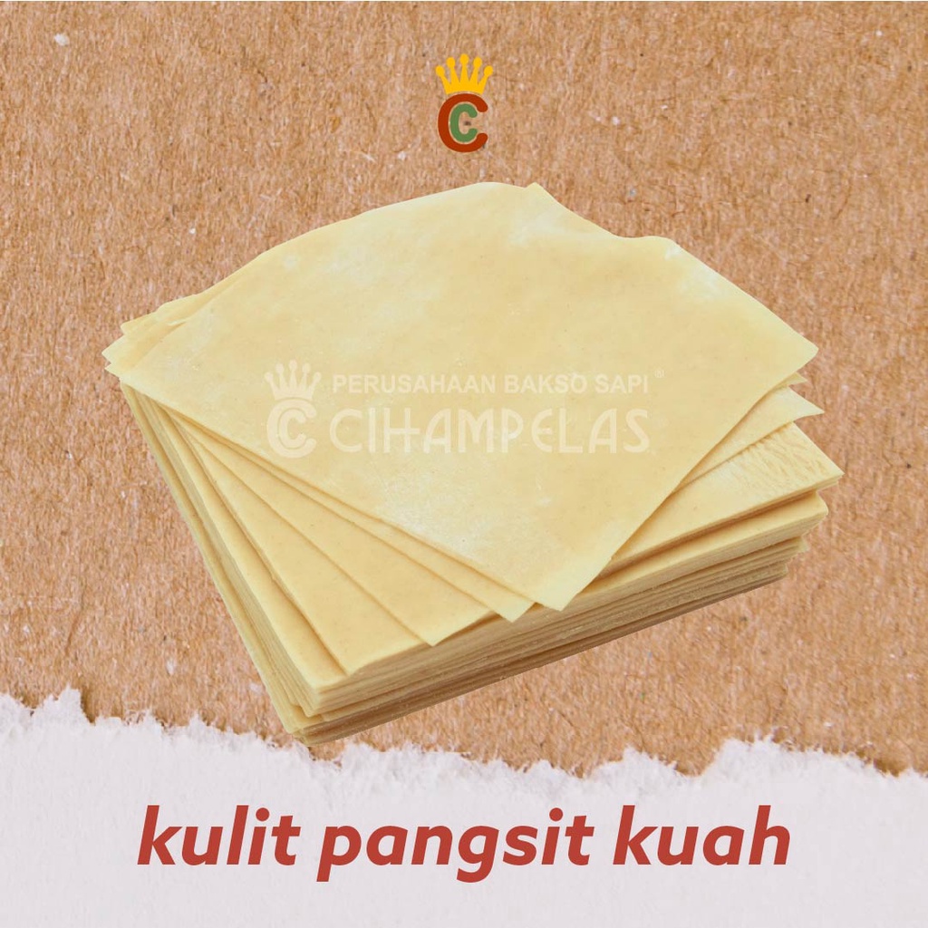 

Cihampelas - Kulit Pangsit Kuah (250gr)