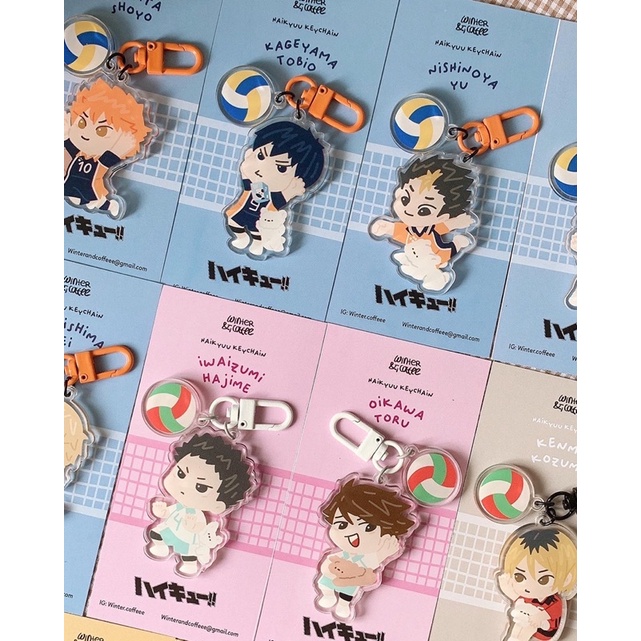 HAIKYUU BABY ACRYLIC KEYCHAIN