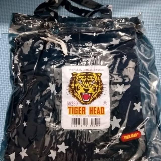 Jas Hujan Stelan Remaja Jetstar Tiger Head 68239