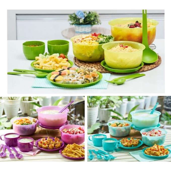 Harumi set ready cod gratis ongkir tempat makanan