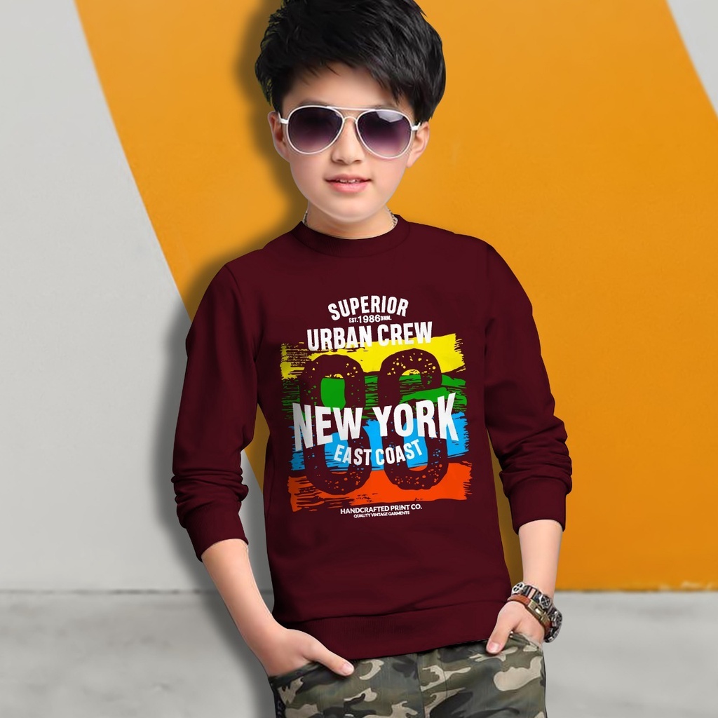 Switer Urban Terbaru / Sweater Anak Laki-laki /  Sweeter Gaming Bahan Babyterry / FLAVA_STORE