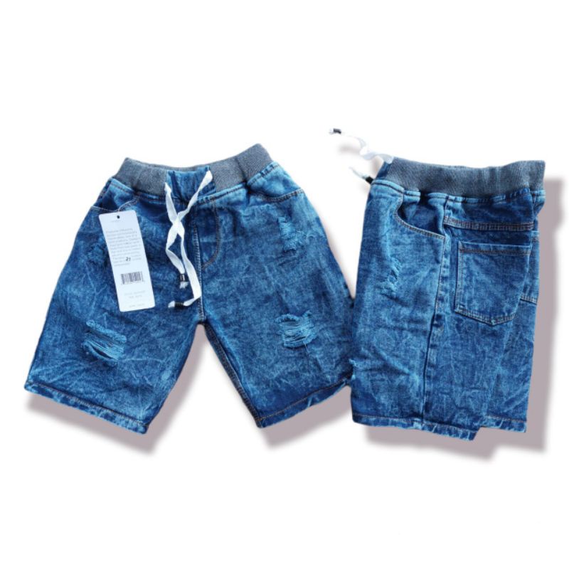 (COD) CELANA PENDEK JEANS ANAK LAKI-LAKI 1-6 TAHUN