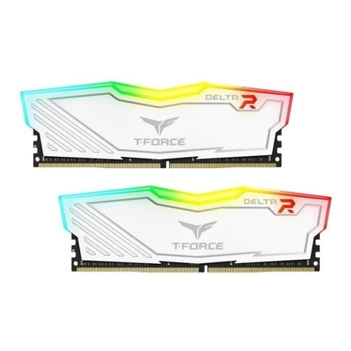 Team Delta DDR4 RGB PC25600 3200Mhz Dual Channel 16GB (2x8GB) 16-18-18-38 - TF4D416G3200HC16CDC01