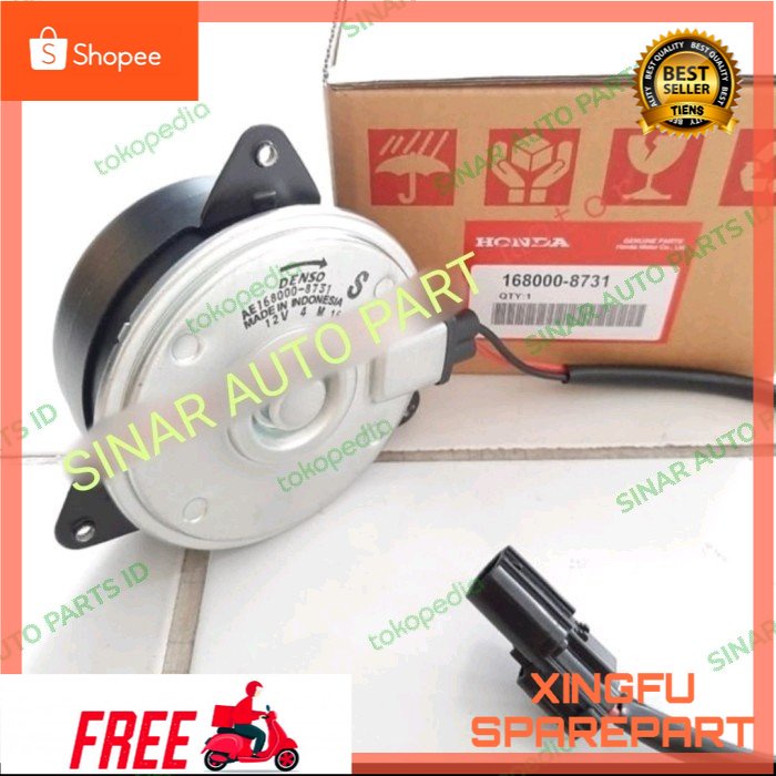 PART MOTOR FAN AC COOLING HONDA FREED HONDA CITY JAZZ RS 168000 8731