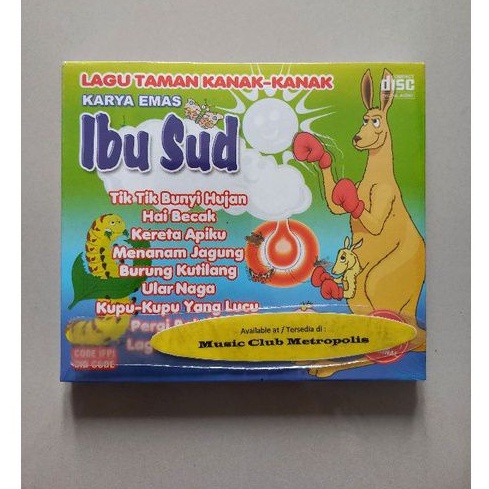 CD ANAK ANAK  LAGU TK KARYA EMAS IBU SUD