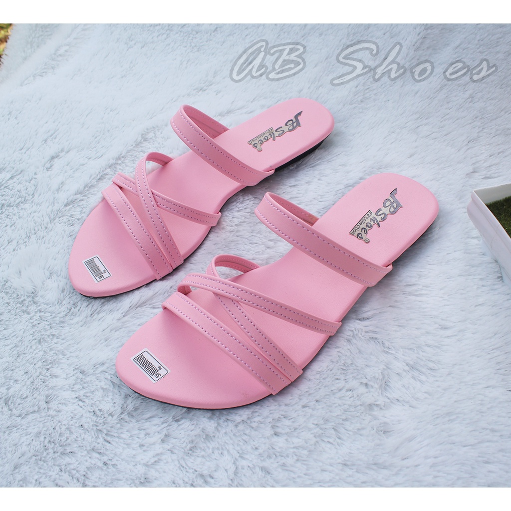 Sandal Teplek Wanita Terbaru Sandal Flat Wanita Termurah Sandal Wanita Silang