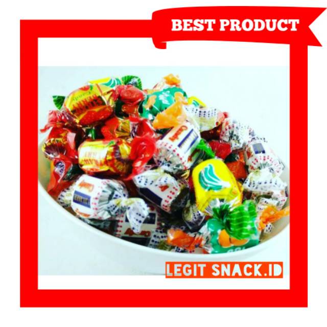 

Navi_Lezatoz Permen Buah Xiaomimi Assorted Fruit Candy / Xiao Mimi / Xiao Mi Mi / Permen Kiloan