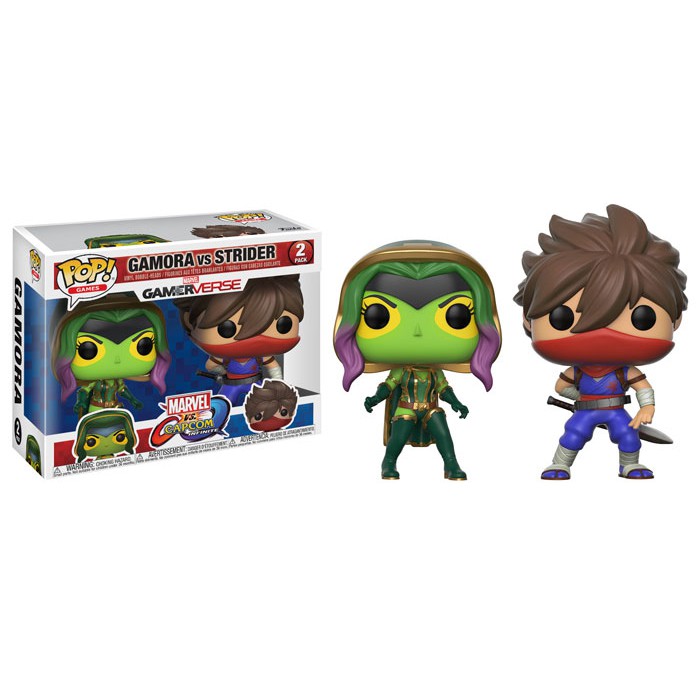 Funko POP Original Marvel Vs Capcom Infinite - Gamora Vs Strider (2PCS)