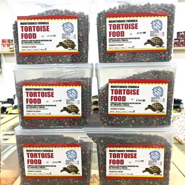 Meizu Tortoise Food 1 kg Makanan Pelet Pellet Kura Darat Torto Turtle