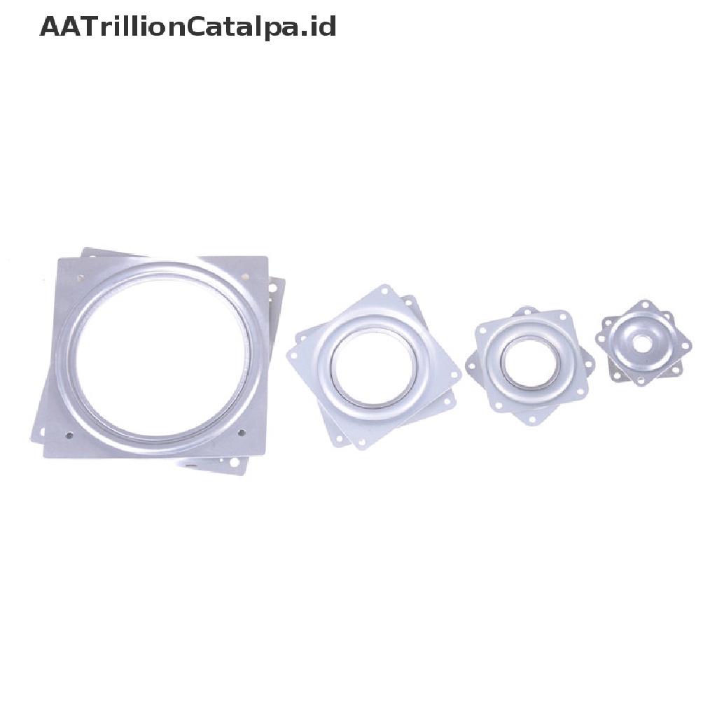 【AATrillionCatalpa】 Metal Lazy Susan Bearing Rotating Swivel Turntable Plate Desk Table ID