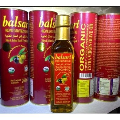 

Minyak Zaitun Extra Virgin Olive Oil BALSARI ORGANIC 250 ml