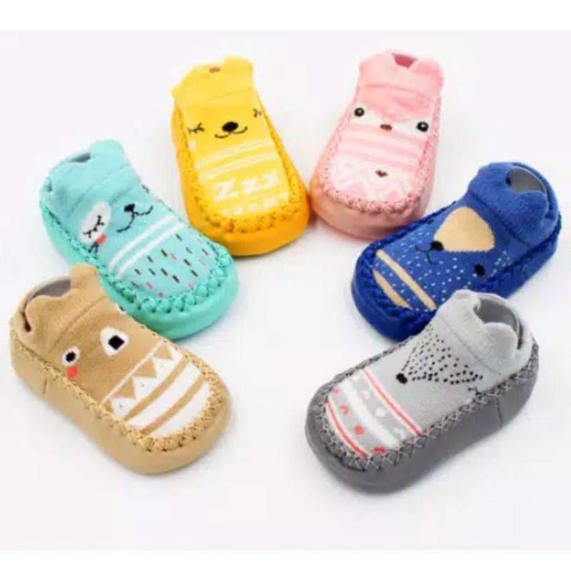 Kaos Kaki Bayi Anti Slip / Baby Socks Shoes / Sepatu Bayi Prewalker / Anak