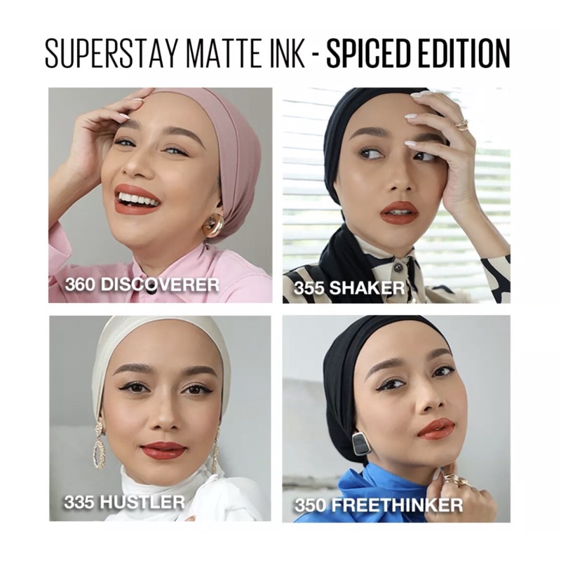 Maybelline Superstay matte Ink Liquid Matte Lipstick Make Up - Lipstick Tahan Lama Hingga 16 Jam