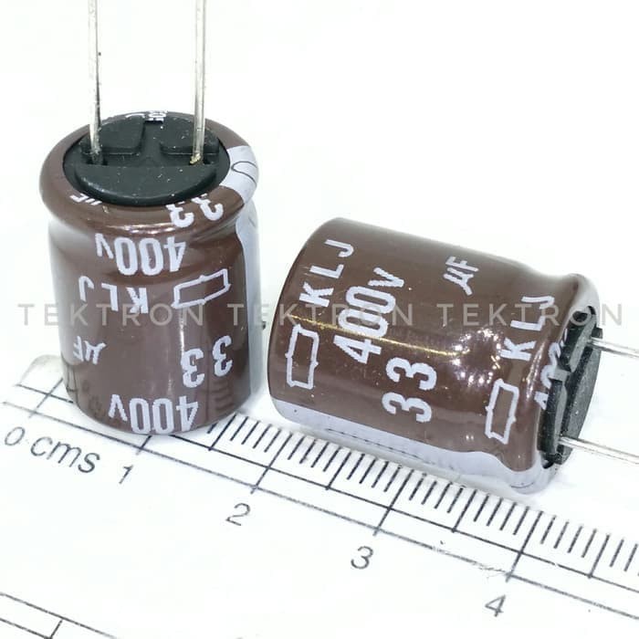 Elco 33uF 400V Series capacitor elko kapasitor