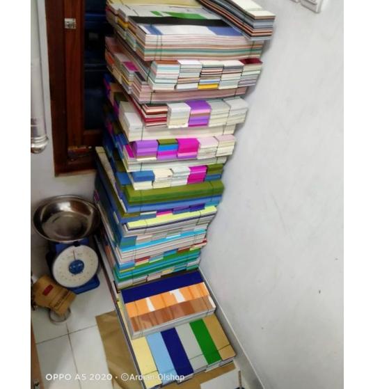 

[KODE AIBY0] Kertas longsongan / tangkai arumanis / kertas stik / harumanis