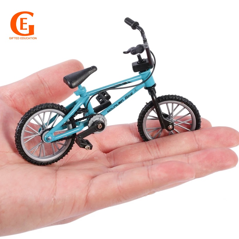 Mainan Simulasi Sepeda Bmx Mini Bahan Alloy Dengan Rem Untuk Anak