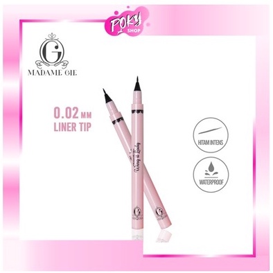 POKY - Madame Gie Wing It Lady - MakeUp Eyeliner Black Waterproof