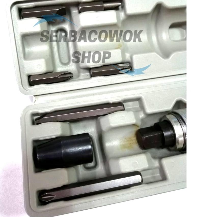← Obeng Ketok Putar Set 7 Pcs - Obeng Ketok Impact Driver Orange Berkualitas ❈