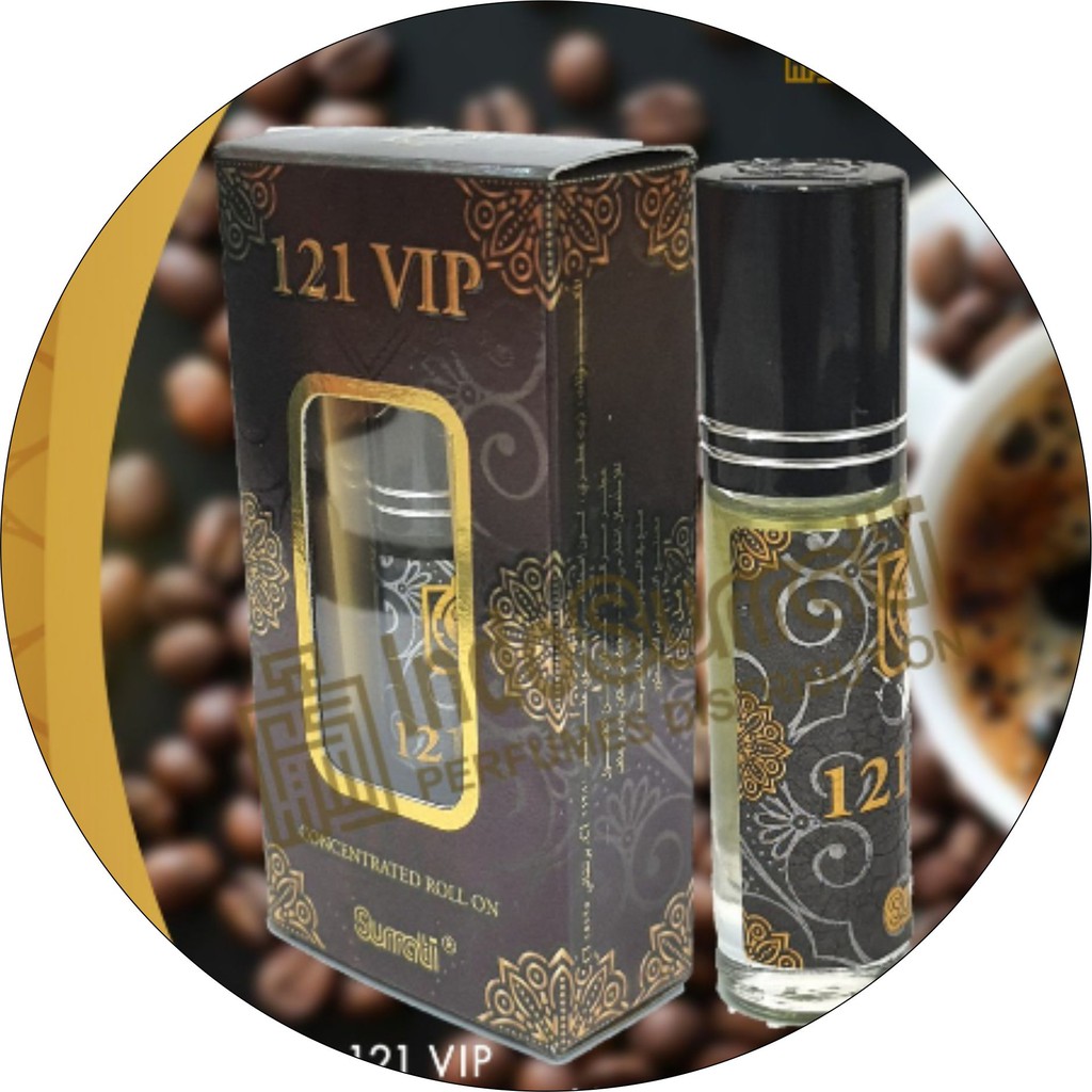 Parfum 121 VIP 6ml Roll On | Parfum Surrati | Surrati Perfumes | Bibit Minyak Wangi