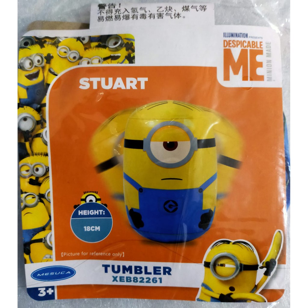 Minion Stuart Air Punch Bantal Pukul Mainan Anak 18 cm