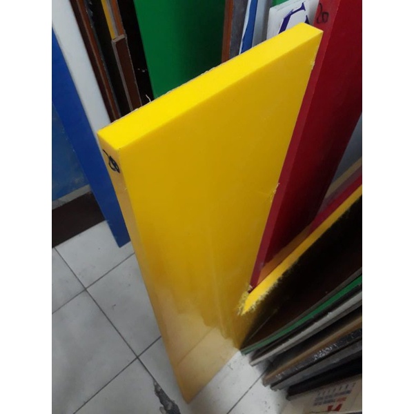 Nylon PE Sheet Kuning 10mm X 30cm X 30cm