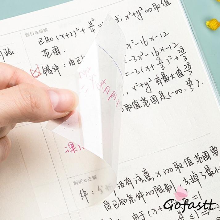 

「Cuci gudang」 50 Lembar Sticky Note Transparan Tahan Air Untuk Kantor / Sekolah G Termurah dan terbaik >>/【Import Terbaik】/[Star]/『HOT Product』/【Import Terlaris】
