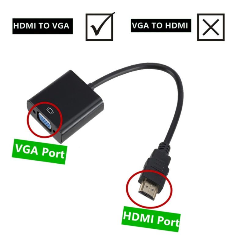 #LC-AccKomp Kabel HDMI to VGA