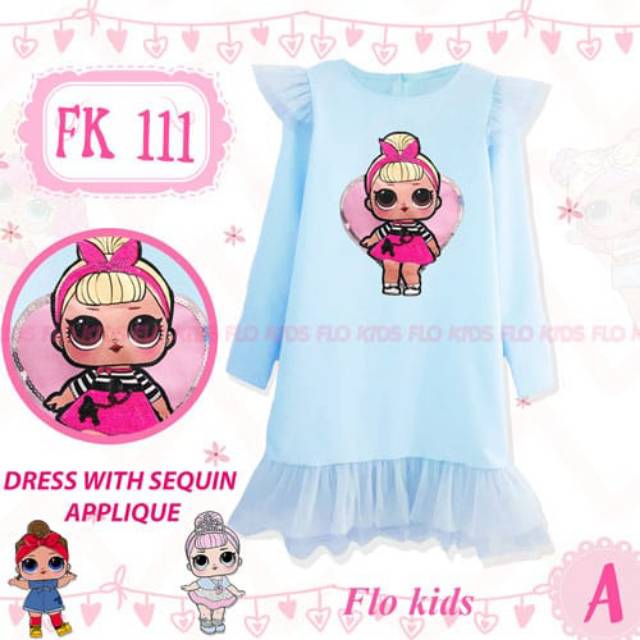 Dress Lol sequin FK 111 A