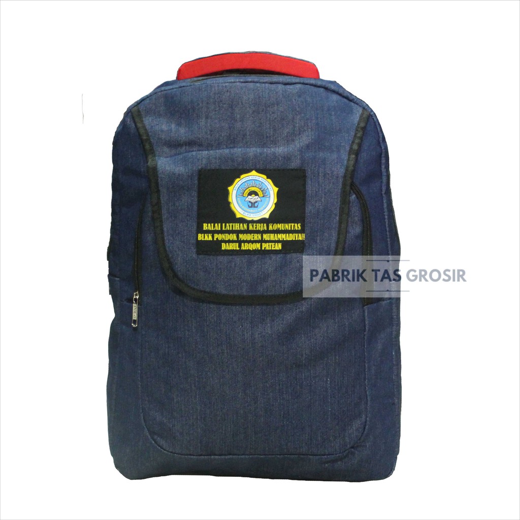 JUAL TAS SEMINAR PROMOSI RANSEL PELATIHAN BLK PONDOK PESANTREN MODERN MUHAMMADIYAH BACKPACK DISTRO