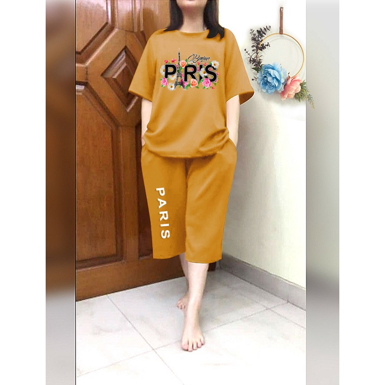 Rillo - Setelan Jumbo 3/4 Paris Fit XXL