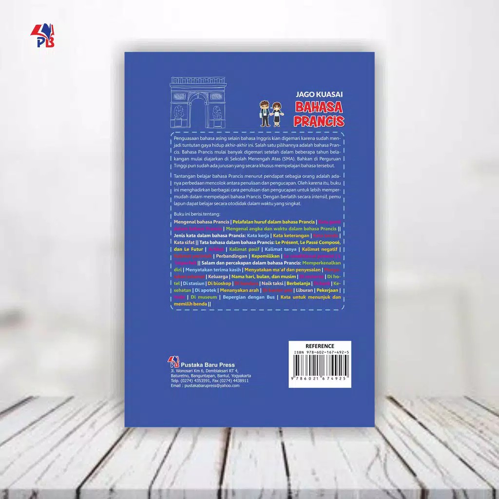 Buku Jago Kuasai Bahasa Prancis Untuk Pelajaran Mahasiswa Dan Kalangan Umum-1