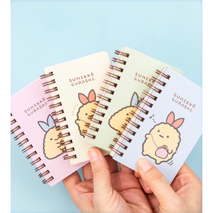 KENSHO Notebook Mini Spiral A7 Sumikko Gurashi Lucu