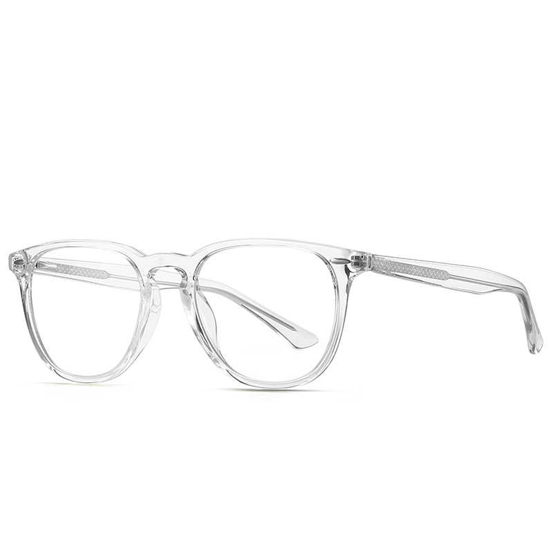 【YUZHU】COD TR90 Striped Glasses Frame Kacamata Komputer Anti Biru