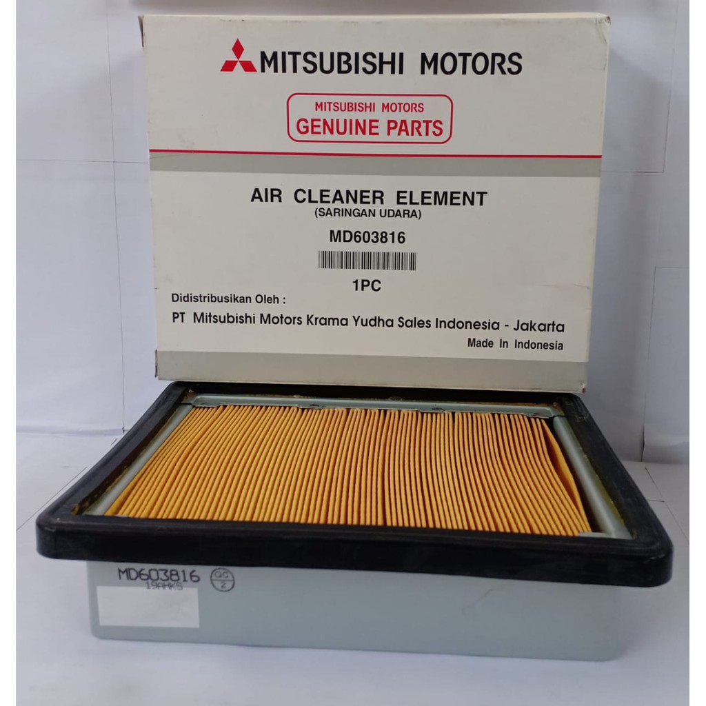 FILTER UDARA T120 SS EFI MITSUBISHI ASLI MD603816 - SARINGAN UDARA MTS