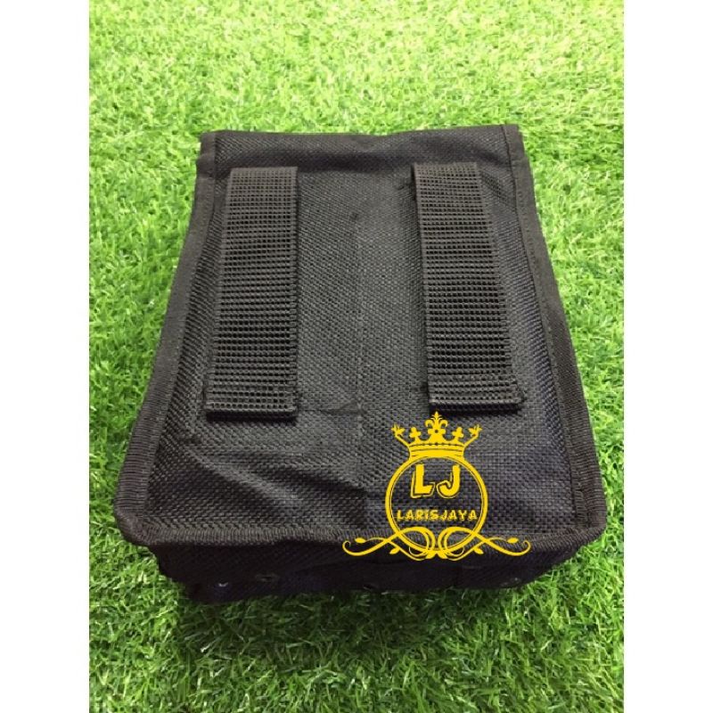 tempat magazine TNI | box magazen POLRI | holster magazine | kotak magazen pinggang