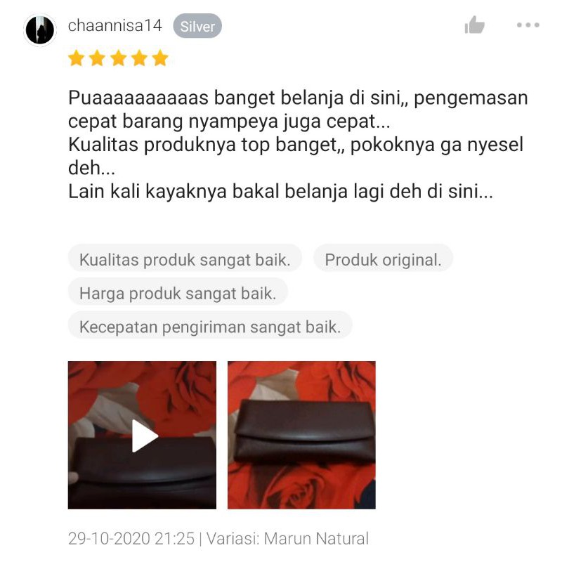 [VALQO] ALUNA Dompet kulit Kulit Sapi Dompet Wanita perempuan Dompet Panjang Dompet Kartu