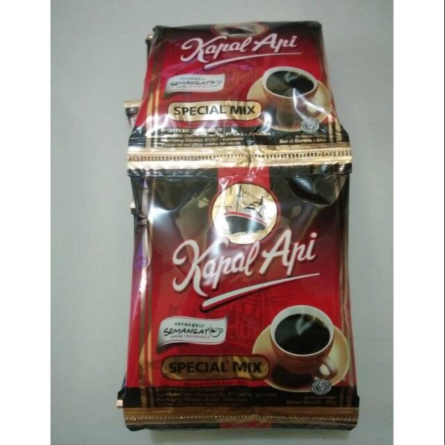 

kapal api mix 1 renceng / 10 sachet