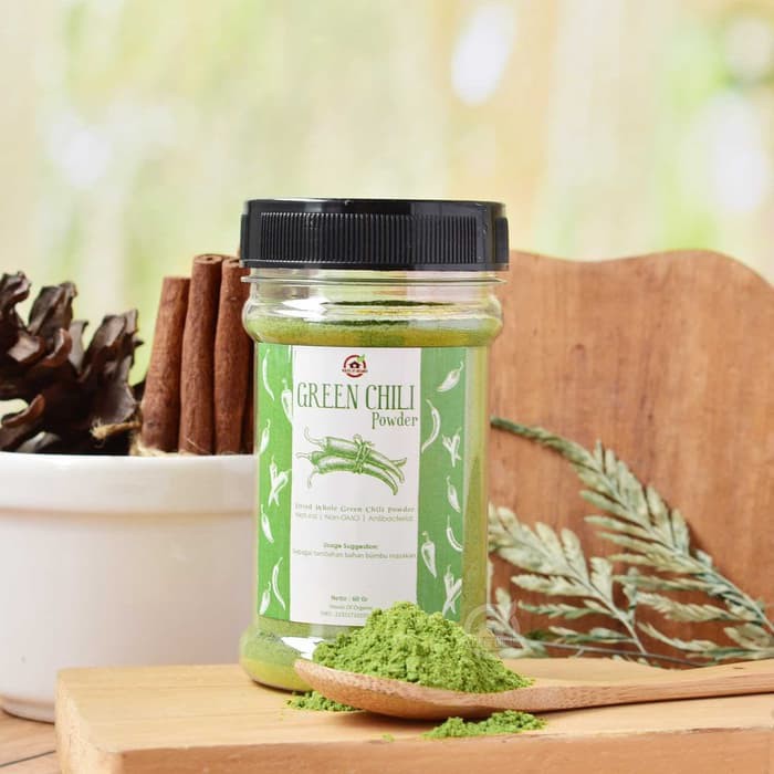 

House Of Organix Green Chilli Seasoning Powder 60 Gr Berkualitas