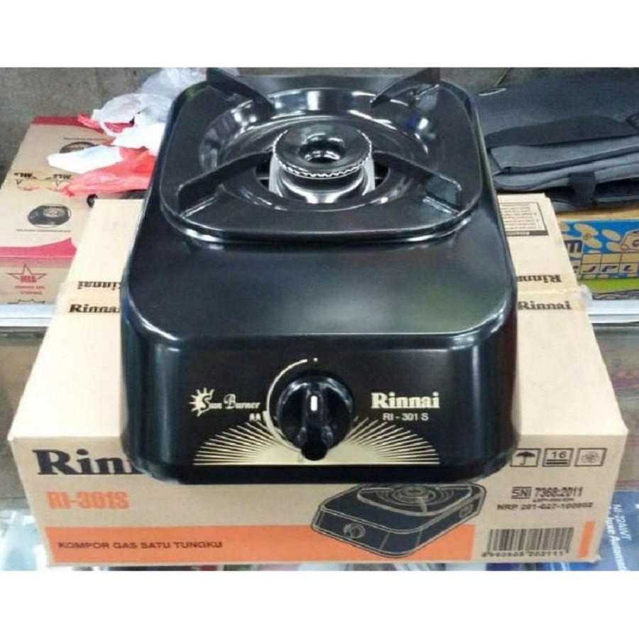 Kompor Gas Rinnai 1 Tungku RI 301S RI-301S / RI-301 S / RI301S / RI 301 S