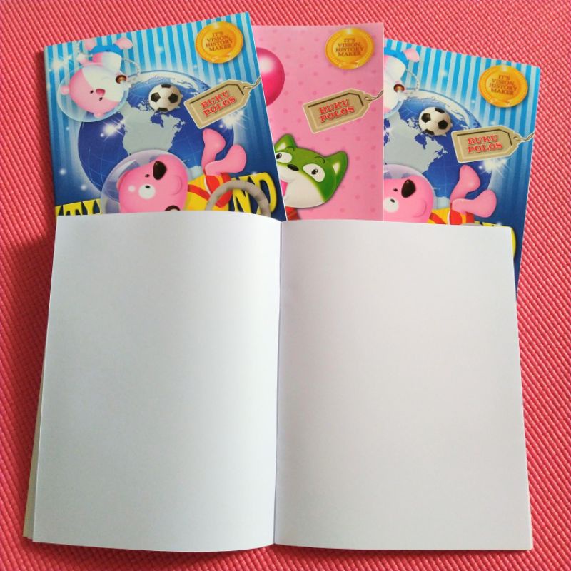

Buku Polos / buku gambar / buku scrip / buku gambar paud