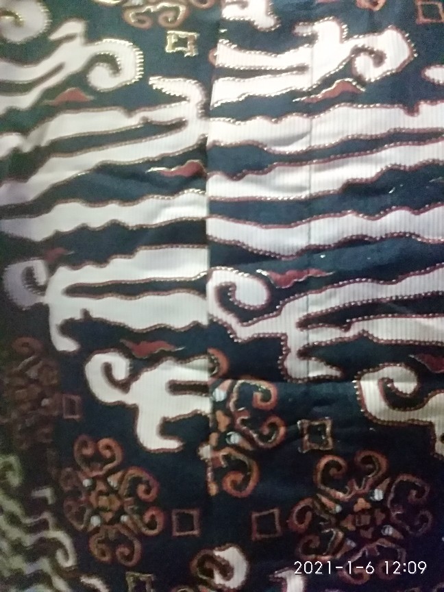 (cod) Couple Kemeja Batik & Rok - Lereng Coklat