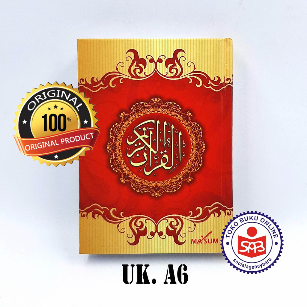 Al Quran Al Quran Qur An Wakaf Murah Ukuran A6 10 5x14 8 Cm Masum Indonesia