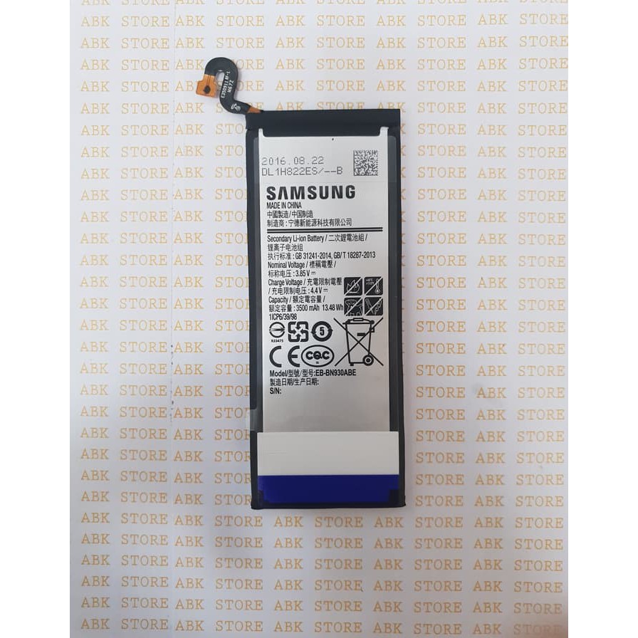 Baterai battery batere  Note 7 SAMSUNG EB-BN930ABE Galaxy Note 7 Original 100%