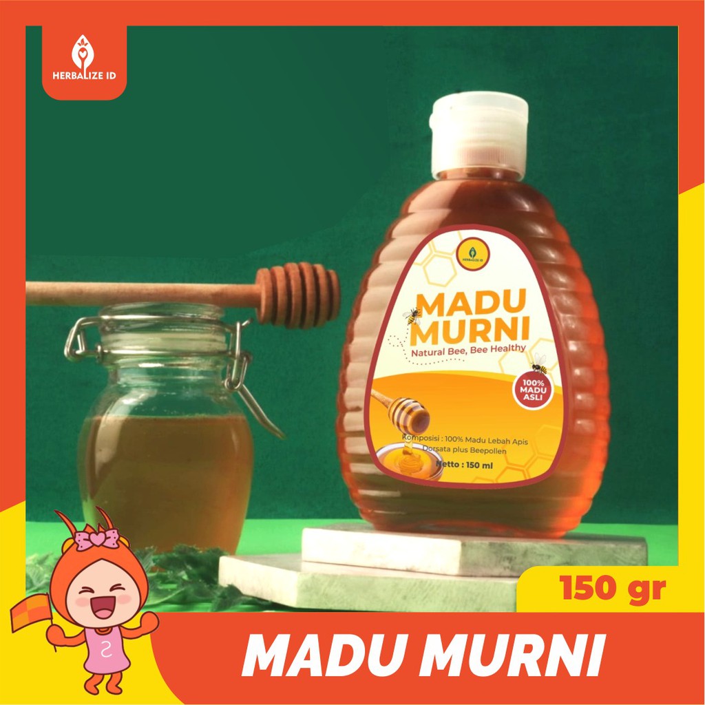 

Madu Hutan Murni Asli 150 ml 100% - Pure honey