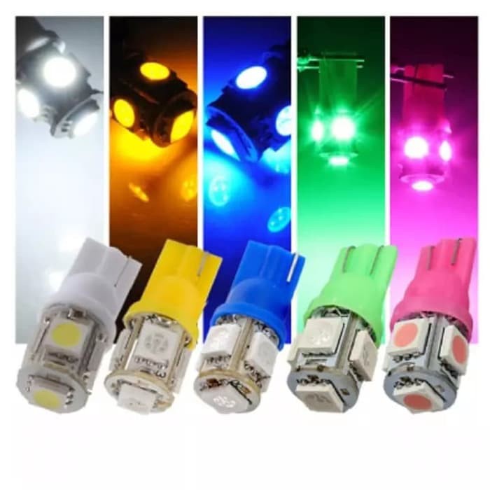 SEN COLOK 5 MATA LED T10 JAGUNG SEIN TANCAP BOLAM SENJA NMAX PCX BEAT motor motor