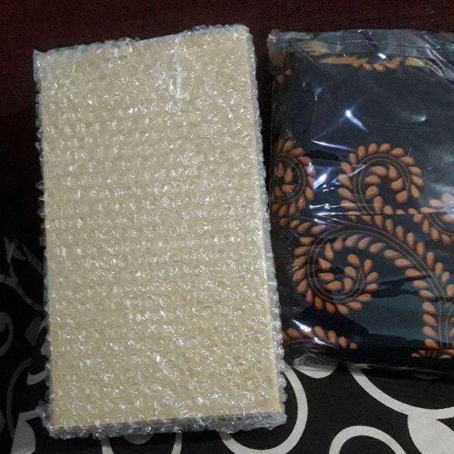 Gamis Batik Premium (garansi Ukuran Pas Dengan Anda....!!!) Motif Merak Latar Hitam