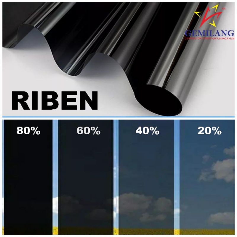 Stiker Kaca Cermin/Stiker Cermin/Kaca film One Way/Kaca Film Rumah/Kaca Film Jendela Rumah/Riben