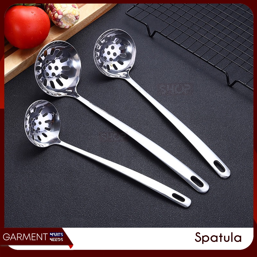 Centong Sayur Sendok Kuah Sup Alat Masak Stainless Steel Hot Pot Ladle Soup Anti Karat-1