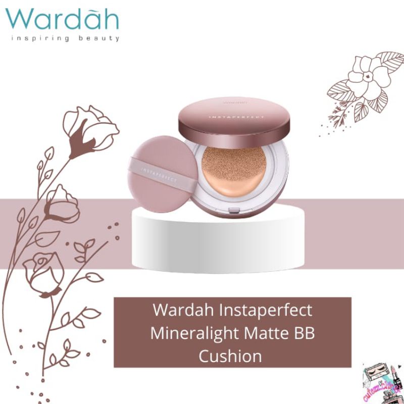 ☃️Cutezz_Ching1☃️Wardah Instaperfect Skincover Air Cushion SPF50 PA++++ 11g